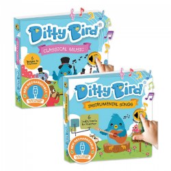 Ditty Bird Instrumental and Classical Song Books - Set of 2
