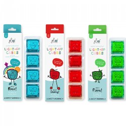 Glo Pals Light Up Water Cubes - Red, Green & Blue