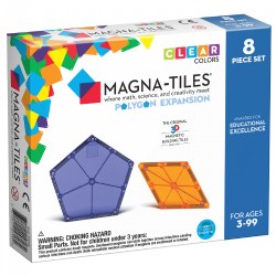 Magna-Tiles® Polygons Expansion Set - 8 Piece Set