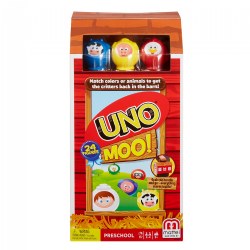 UNO Moo! Color & Animal Matching Game