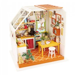 DIY 3D Wooden Puzzles - Miniature House: Jason's Kitchen