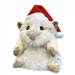Warmies® Microwavable Plush Holiday Hamster 13"