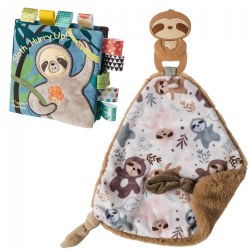 Sloth Lovey with Silicone Teether & Molasses Sloth Taggies™ Soft Book