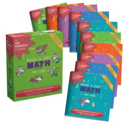 Math Handwriting Introduction - Set of 10 Workbooks