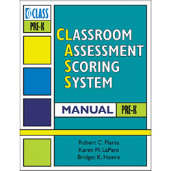 Effective teacher-student interactions are a primary ingredient of high-quality early educational experiences. With the popular CLASS® observational tool, schools can accurately assess classroom quality in pre-kindergarten based on teacher-student interactions rather than the physical environment or a specific curriculum. English version. Spiral-bound, 120 pages.