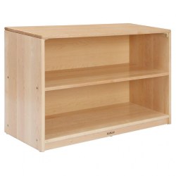 Image of Premium Solid Maple Shelf Storage - Solid Back - Factory Second