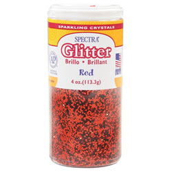 Spectra Glitter - Red - 4 ounces