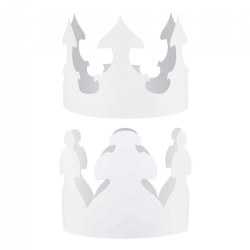 Image of DIY Paper Crowns - Set of 12