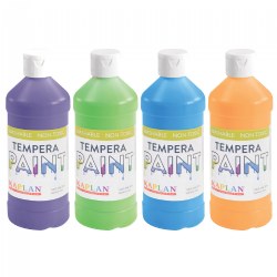 Image of Cool Colors Washable Paint 16 oz. - Set of 4