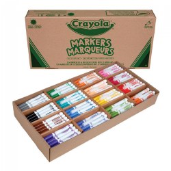 Image of 256 Crayola® Broad Line Markers