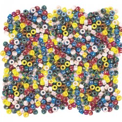 Image of Metallic 6mm Pony Beads - 1,500 Pieces