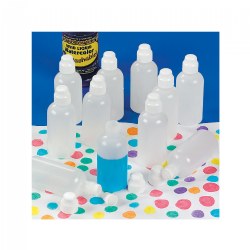 Paint Bottles with Caps 2 oz. - Set of 12