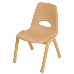 Image of Factory Second Chunky Stackable Chair - 15.5" Seat Height - Natural