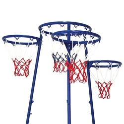 Set of 4 Ring Basketball Replacement Nets