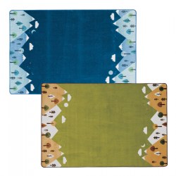 Image of Tranquil Mountains Carpets - Rectangle