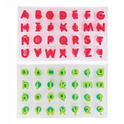 Image of Giant Alphabet Stampers - Uppercase & Lowercase Letters