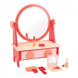 Retro Make-Up Table with Mirror