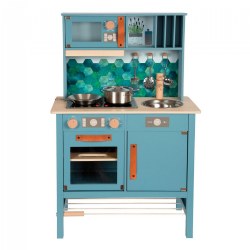 Children's Complete Play Kitchen - Blue