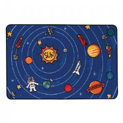 Spaced Out KID$ Value Rug - 4' x 6' Regtangle