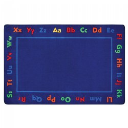 Alphabet KID$ Value PLUS Rug - 6' x 9' Rectangle