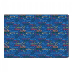 Read to Dream Pattern Rug - 6' x 9' Rectangle