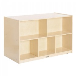 Carolina Birch Plywood Double-Sided Storage Island