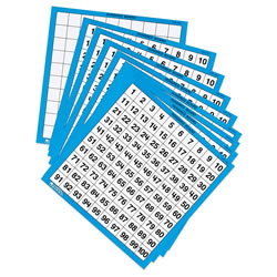 Hundreds Board Set - Set of 10