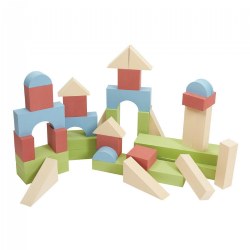 Jumbo Foam Colored Blocks - 36 Pieces