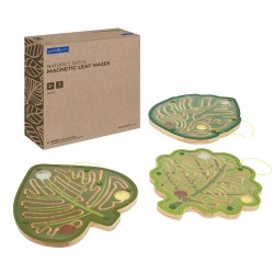 Image of Nature's Paths Magnetic Leaf Mazes - Set of 3