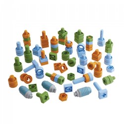 Twisty Tools - Nuts and Bolts Set - 84 Pieces