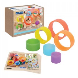 Image of Discovery Circles - Rainbow - 6 Pieces