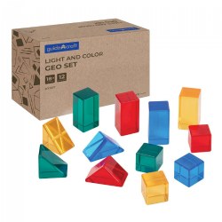 Light and Color Geo Set - 12 Pieces