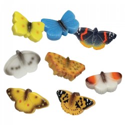 Sensory Play Stones: Butterflies - Set of 8