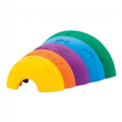 Over the Rainbow - Bright Silicone Stacking Arches