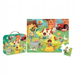 Image of A Day at the Farm Puzzle