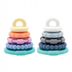 Rainbow Stackers - Set of 2 Soothing Teethers