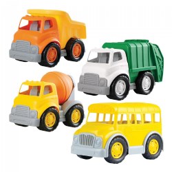 Image of On the Go Community Vehicles - Set of 4