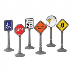 Jumbo Traffic Signs - Set of 5