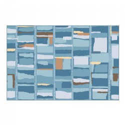 Image of Mountain Clouds Carpet - 6' x 9' Rectangle