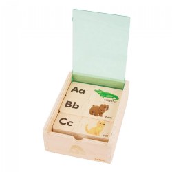 Image of Wooden ABC Puzzle Set