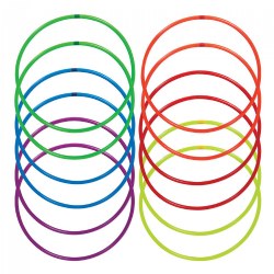 24" Hula Hoop - Set of 12