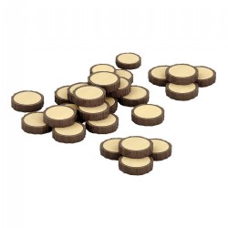 Image of Magnetic Write-On Wood Cookies - 30 Pieces