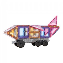 Image of Colorful Magnetic Tiles Transport Pack - 50 Pieces