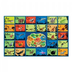 Image of Rugs Alive™ Plus Alphabet/Habitat Rugs