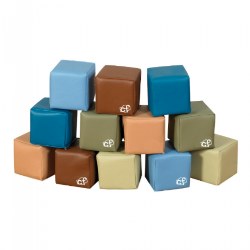 Image of Toddler Soft Blocks - Set of 12 - Woodland