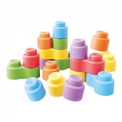 Soft Stack Baby Bricks - 32 Pieces