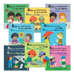 Image of Rosa's STEM Workshop Bilingual Paperback Books - Set of 8