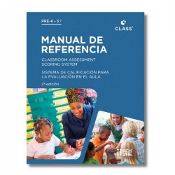 Image of CLASS® Reference Manual - Pre-K - 3rd Grade - Second Edition - Spanish