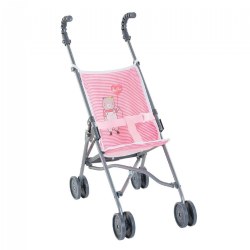 Image of Umbrella Doll Stroller - Pink Stripe