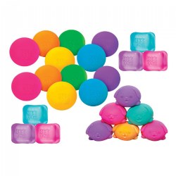 Image of NeeDoh® Pocket-Sized Sensory Pack - 24 Pieces